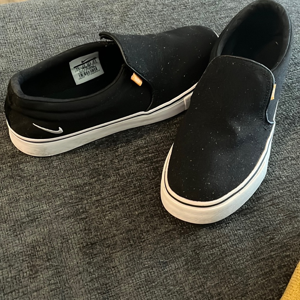 Nike loafers (need lint roller)